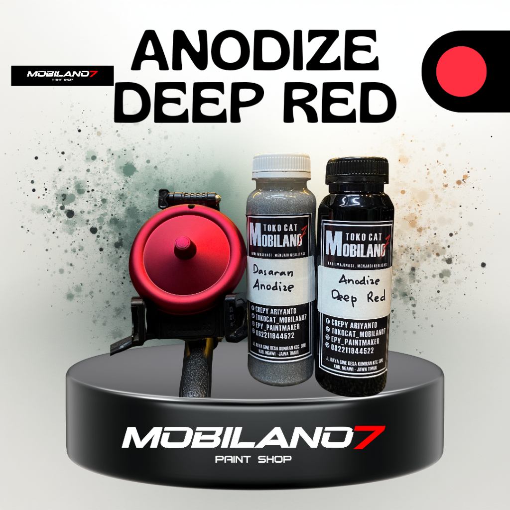 cat Anodize Deep Red by Mobilano7