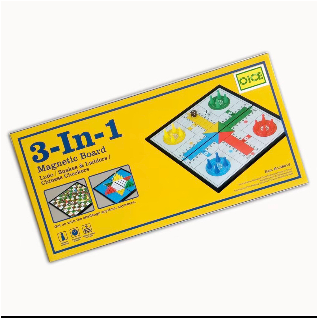 GAME LUDO MAGNET 3 IN 1