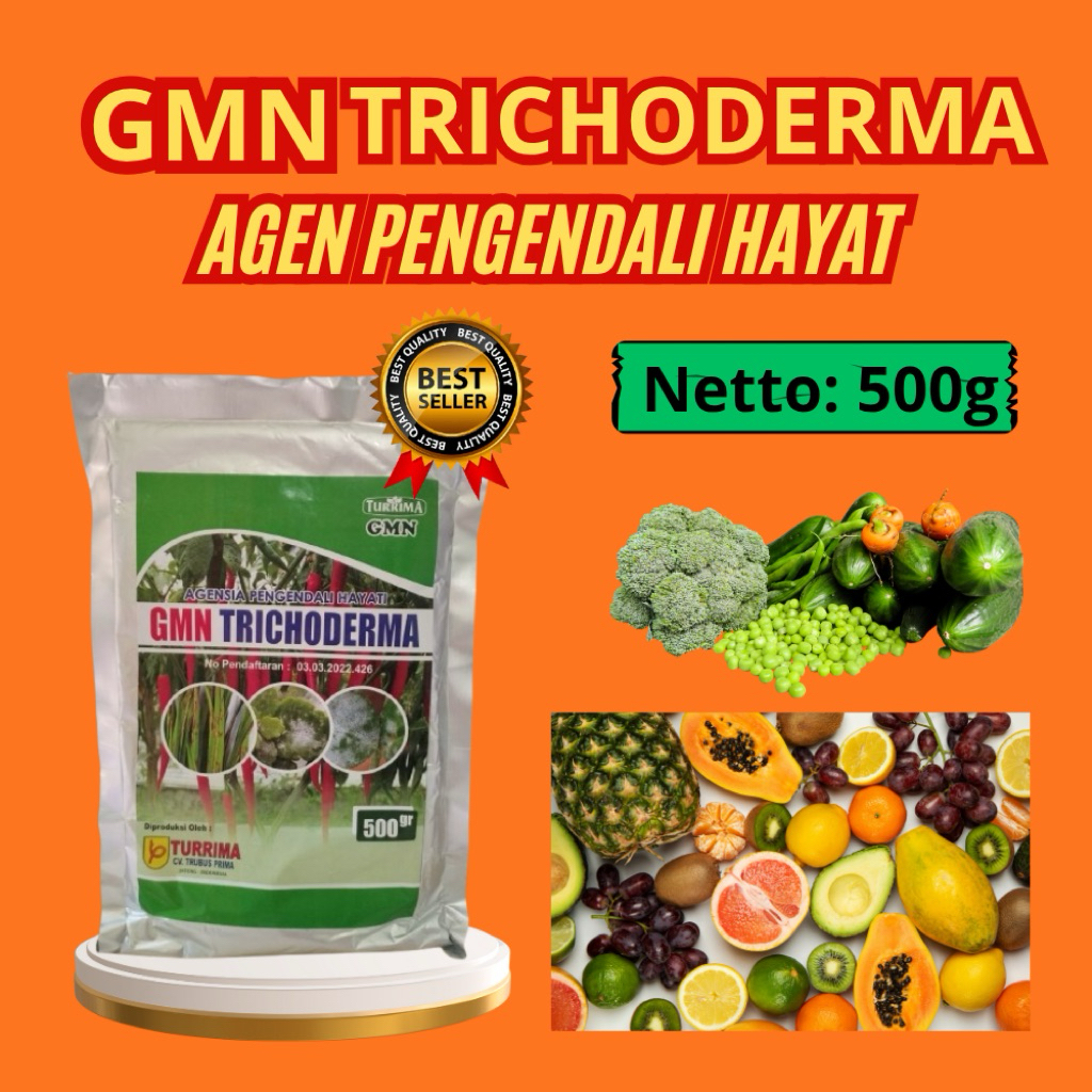 TERLARIS !! Trichoderma Sp, Trichoderma Sebagai Biofertilizer Isi 500gram