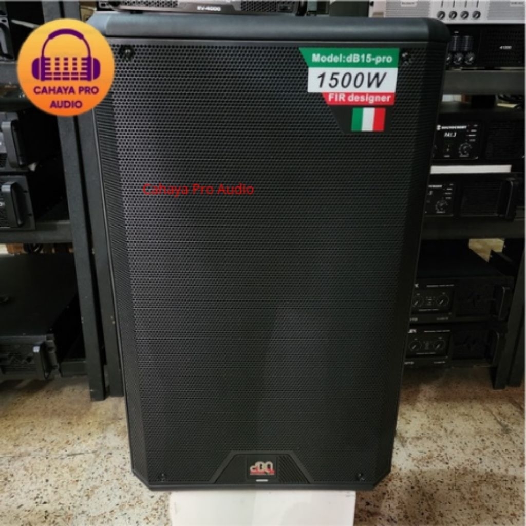 Speaker Aktif dBQ dB15-PRO With FIR Technology Original per Pcs Speaker Aktif dBQ dB 15 PRO
