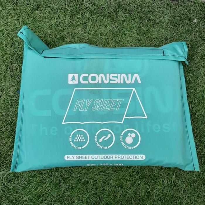 CONSINA FLYSHEET 3 X 3 HIJAU TOSCA