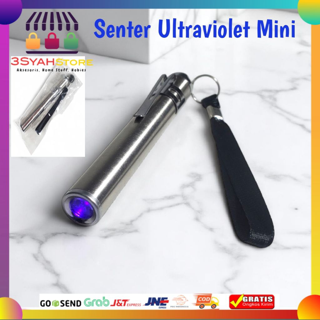 Senter UV Mini Ultraviolet Light Pen