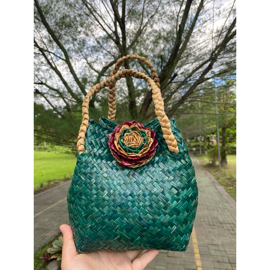 TAS PURUN ANYAMAN KHAS KALIMANTAN SELATAN 0046