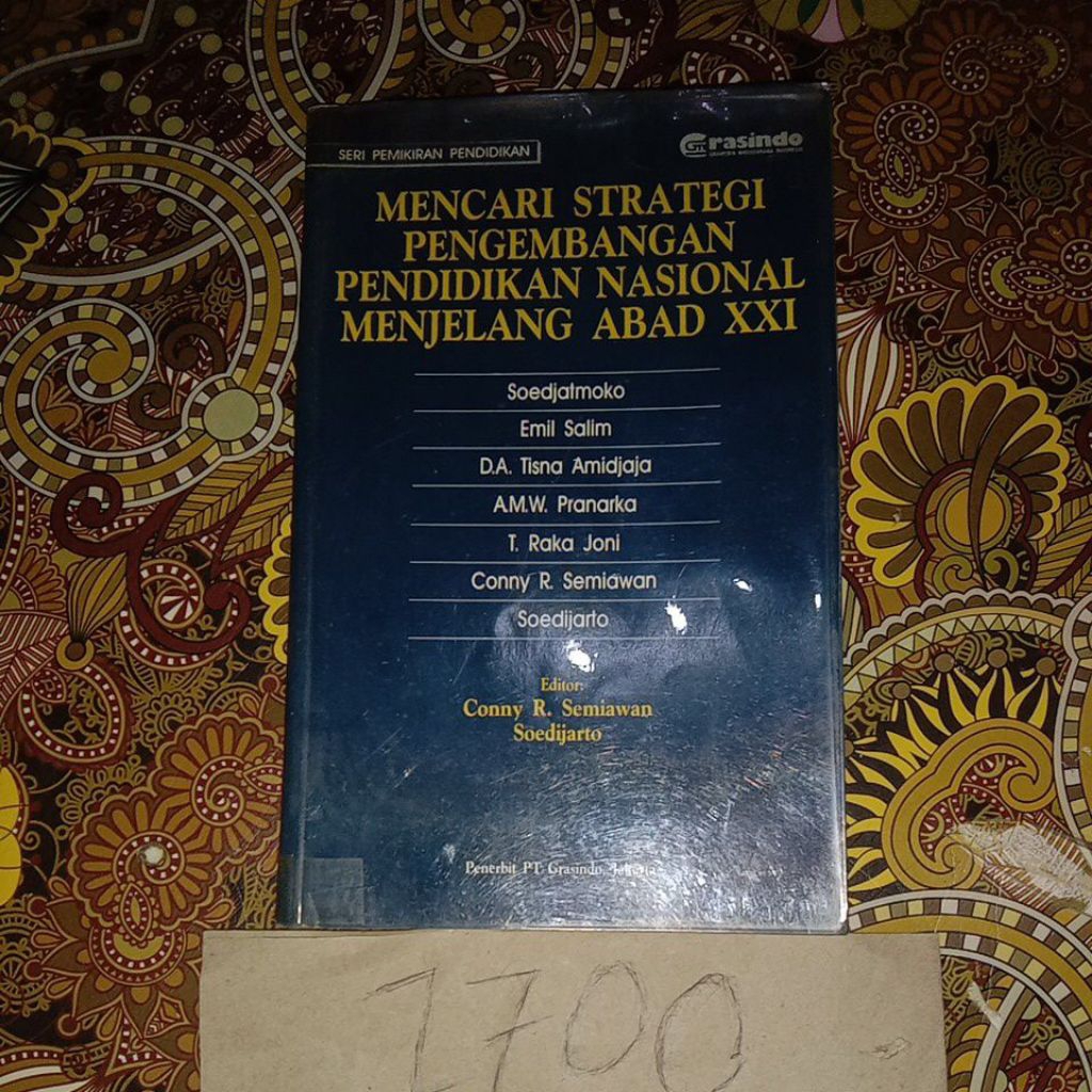 BUKU MENCARI STRATEGI PENGEMBANGAN PENDIDIKAN NASIONAL MANAJEMEN ABAD XXI