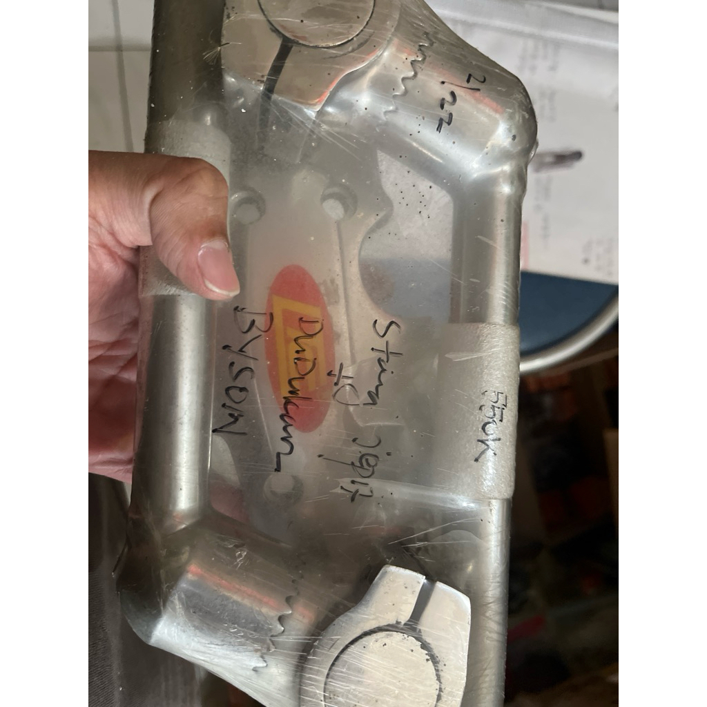 stang jepit plus dudukan byson