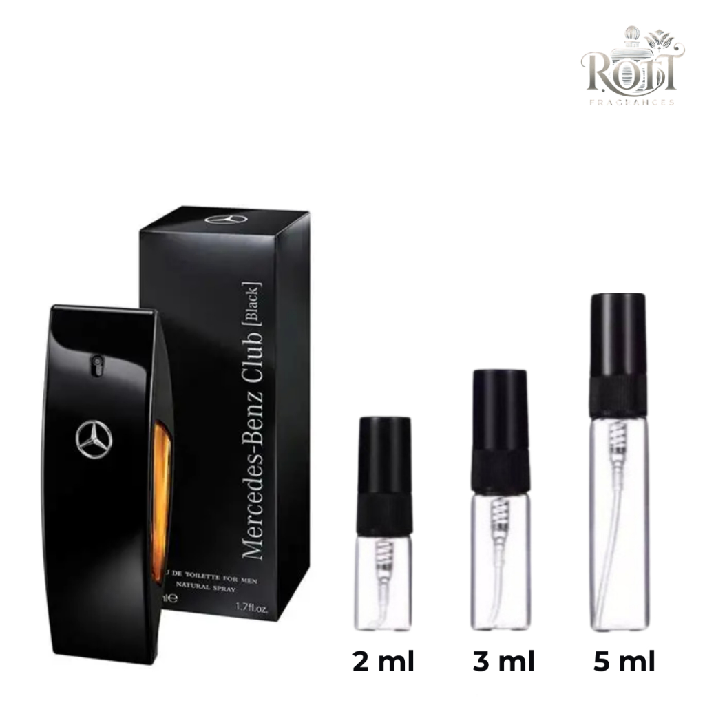 Decant Mercedez Benz Club Black