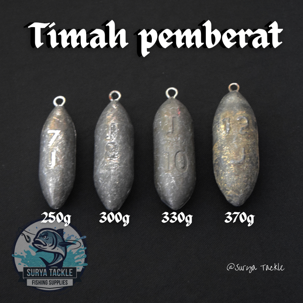 Timah Pancing/Timah Pemberat Pancing J8/300G