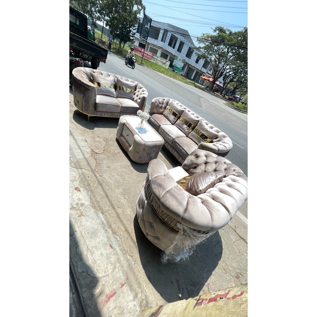 Sofa Ruang Tamu Turkey 321 Super Empuk/Sofa gemoy/Sofa mewah
