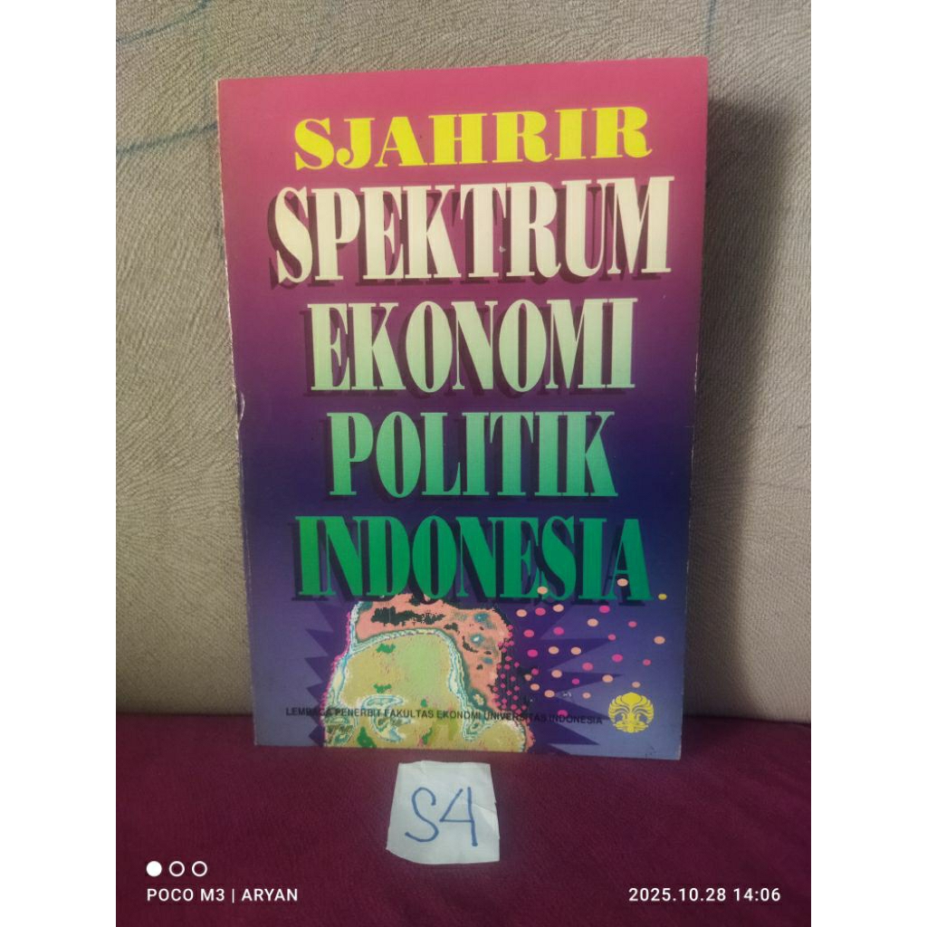 SJAHRIR - SPEKTRUM EKONOMI POLITIK INDONESIA