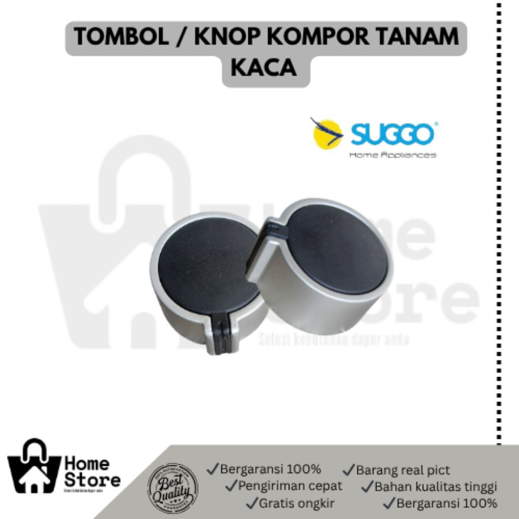 [BEST SELLER] KNOP KOMPOR TANAM TIPE KACA / KNOP KOMPOR TANAM / SUGGO