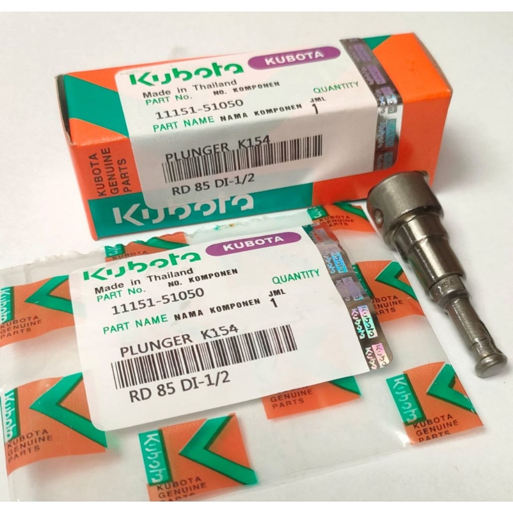 Plunger K154 Kubota RD85T RD85DI1S /2S Diesel Kubota