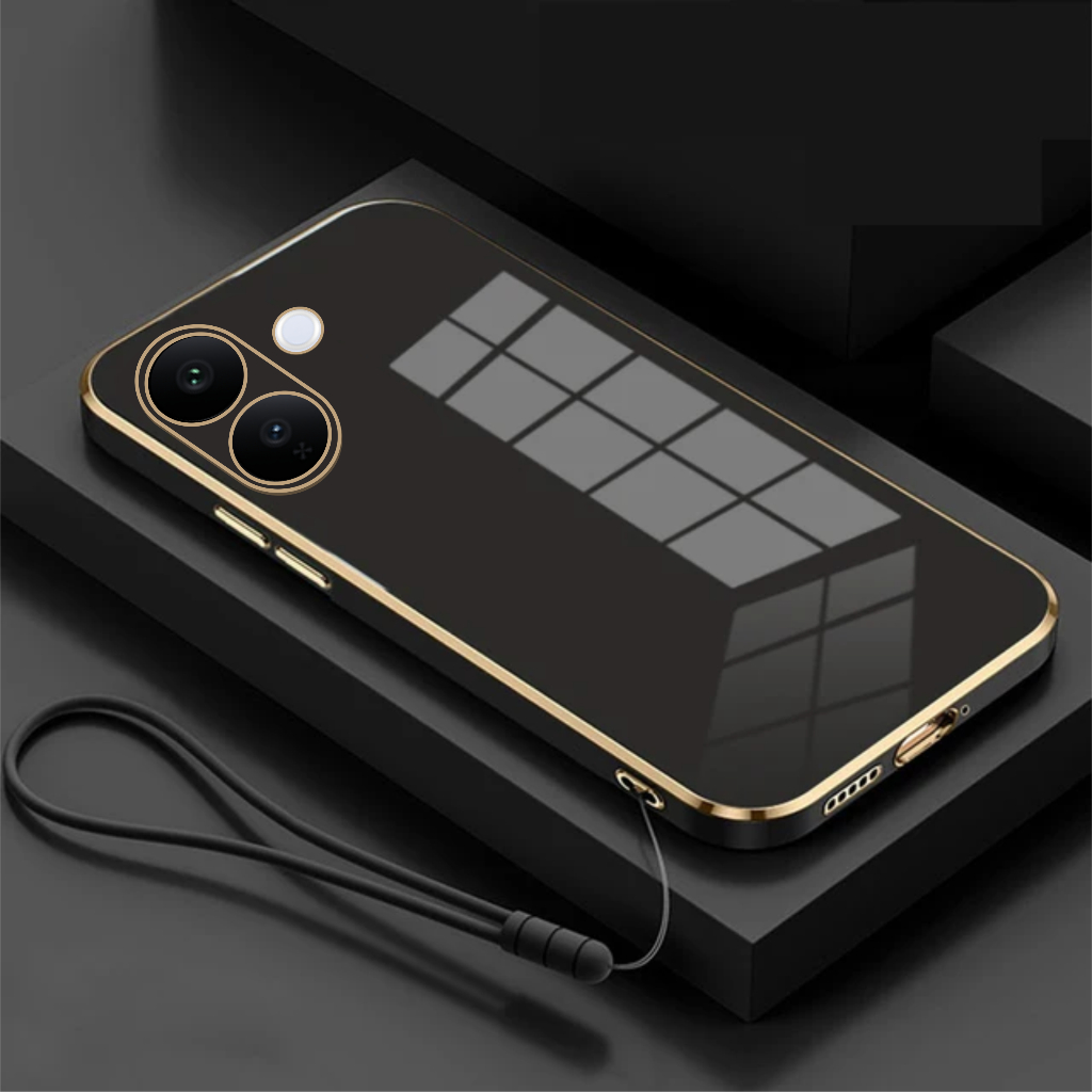 Luxury Softcase for VIVO V60 LITE free Lanyard Premium Quality