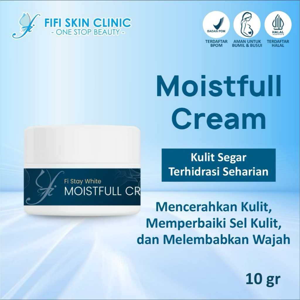 Preloved MOISTFULL CREAM dr Fifi Festiany Fifi Skin Clinic / Pelembab Wajah untuk Kulit Kering / Cer