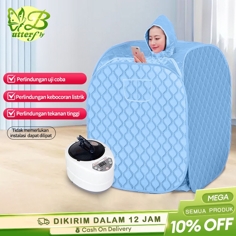 Portable Steam Sauna / Kotak Sauna / Tubuh Alat Sauna Room / Alat Spa /Alat Mandi Uap