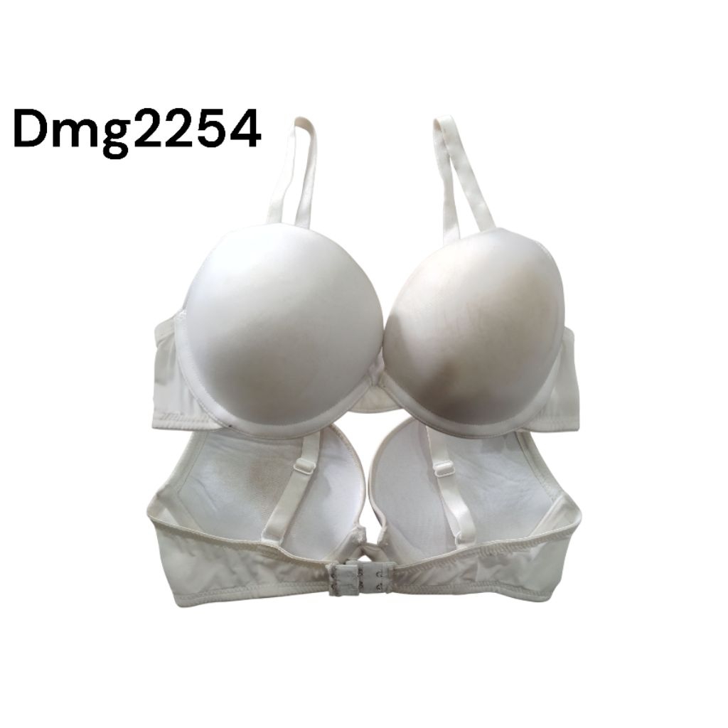 #3 Dmg2254 bra branded bra berbusa berkawat bra Rijeck noda kotor bra export size 30B
