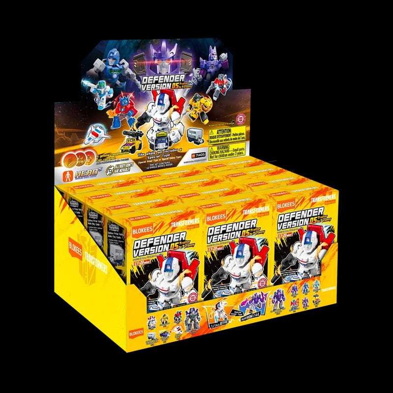 BLOKEES TRANSFORMER  GDV 05 JETFIRE GALVATRON SIDESWIPE BRILIANT OPTIMUS PRIME