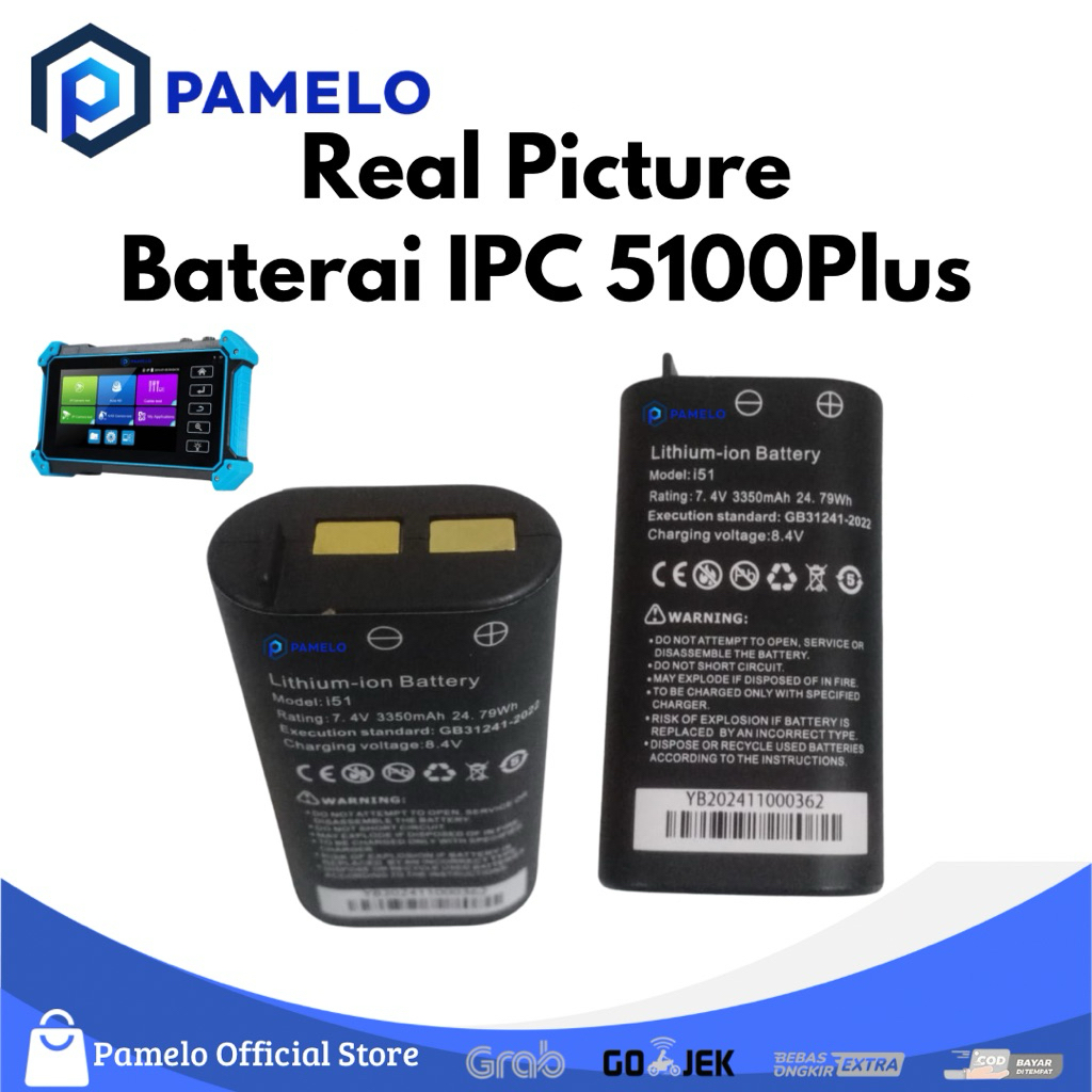 Baterai IPC Tester 5100Plus dan 9310S // Battery IPC Tester CCTV