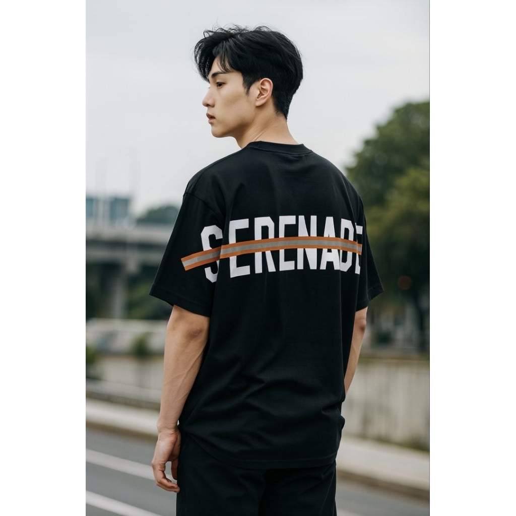 kaos SERENADE baju kaos jersey katun angka baju