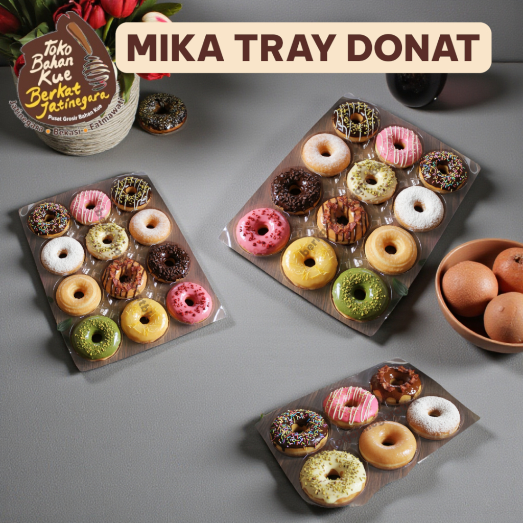MIKA TRAY DONAT BESAR / MIKA DONAT BESAR/PACK