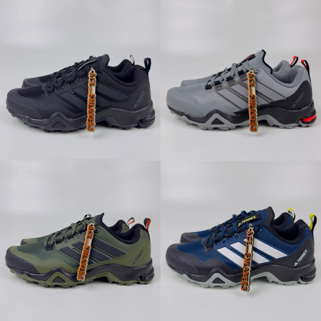 Sepatu Hiking Terrex AX2R Black Olive Grey Premium Quality