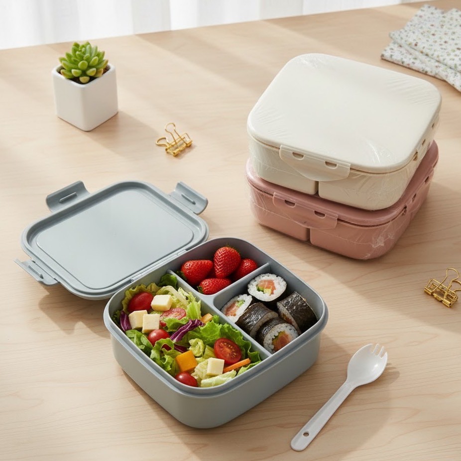 kotak bekal tempat bekal lunch box bento box CHC barang unik