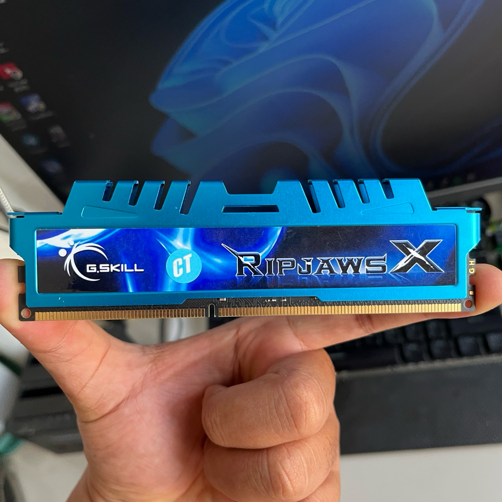 RAM GAMING G.SKILL RIPJAWS X 4GB PC3-1700/2133MHZ DDR3 BIRU