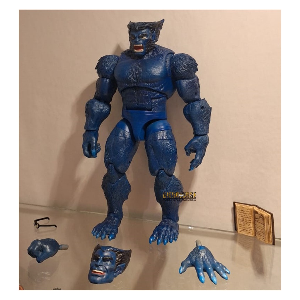 MARVEL LEGENDS TOYS THE UNCANNY X-MEN GREY BEAST (REPAINT) RETRO XMEN ACTION FIGURE LOOSE
