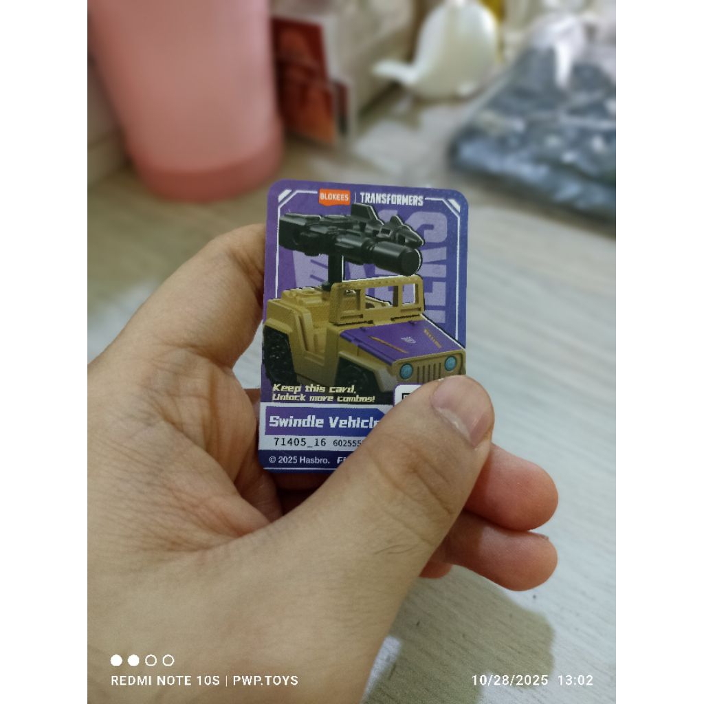 Blokees Transformers Defender Version 05 Swindle Vehicle