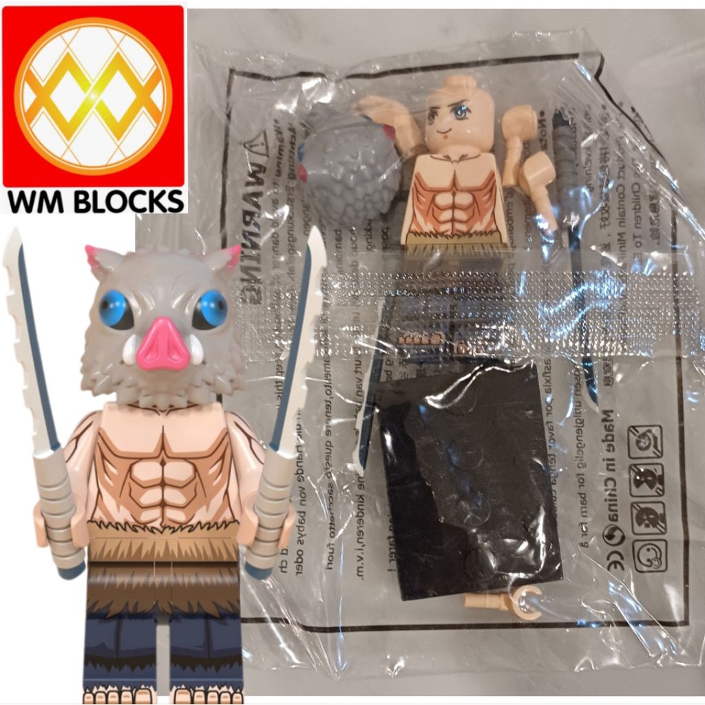 WM Blocks Demon Slayer, Inosuke