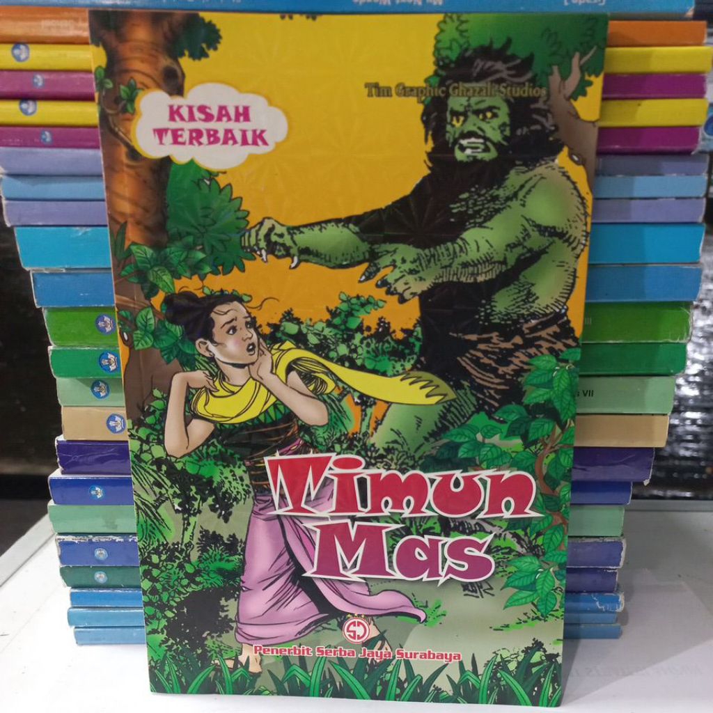 Buku Kisah terbaik Timun mas