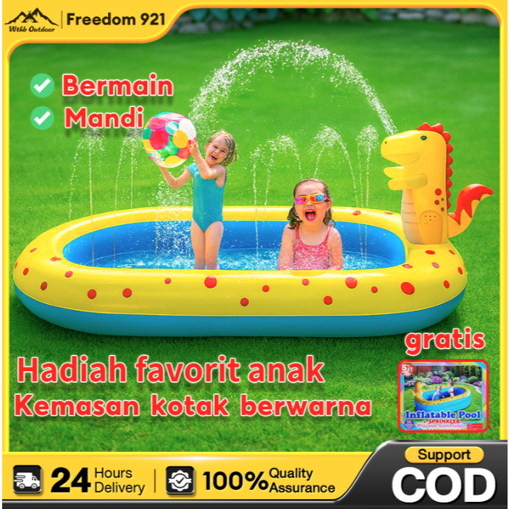 Kolam Air Mancur Anak Matras Air Mancur Anak Kolam Renang Karet Anak Kolam Main