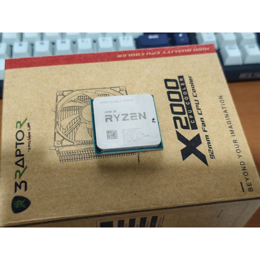 AMD RYZEN 7 3700X FREE HSF RAPTOR X2000