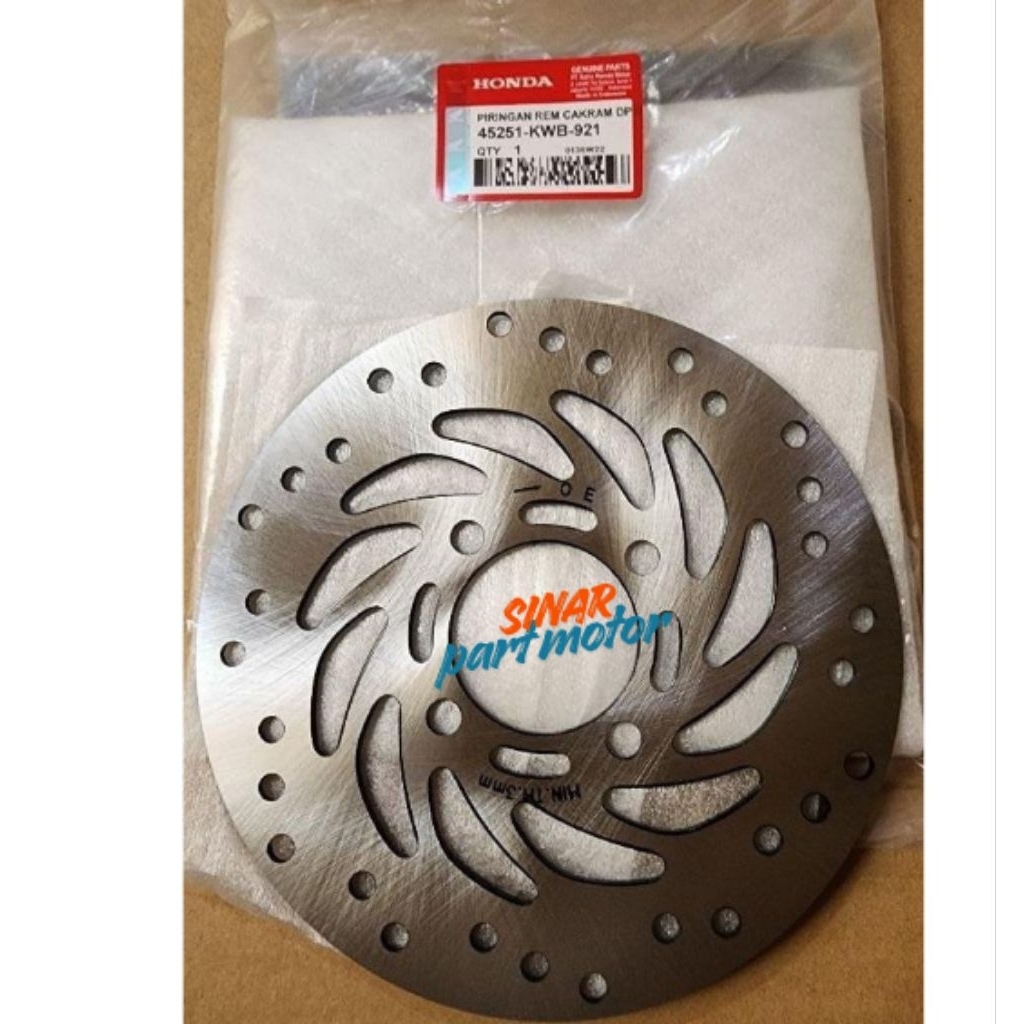 PIRINGAN REM CAKRAM DEPAN BLADE, REVO ABSOLUT