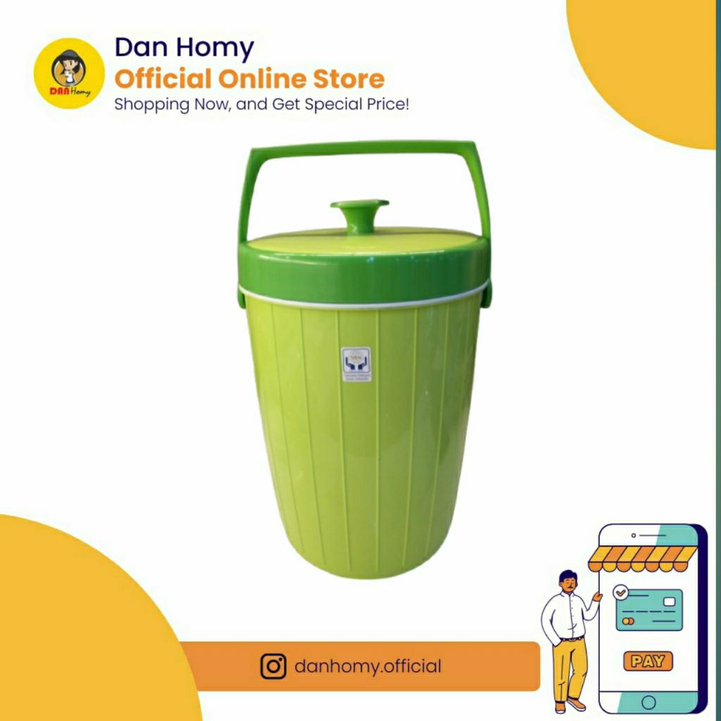 RICE BUCKET /ICE BUCKET MASPION KAPASITAS 20L MASPION ORIGINAL