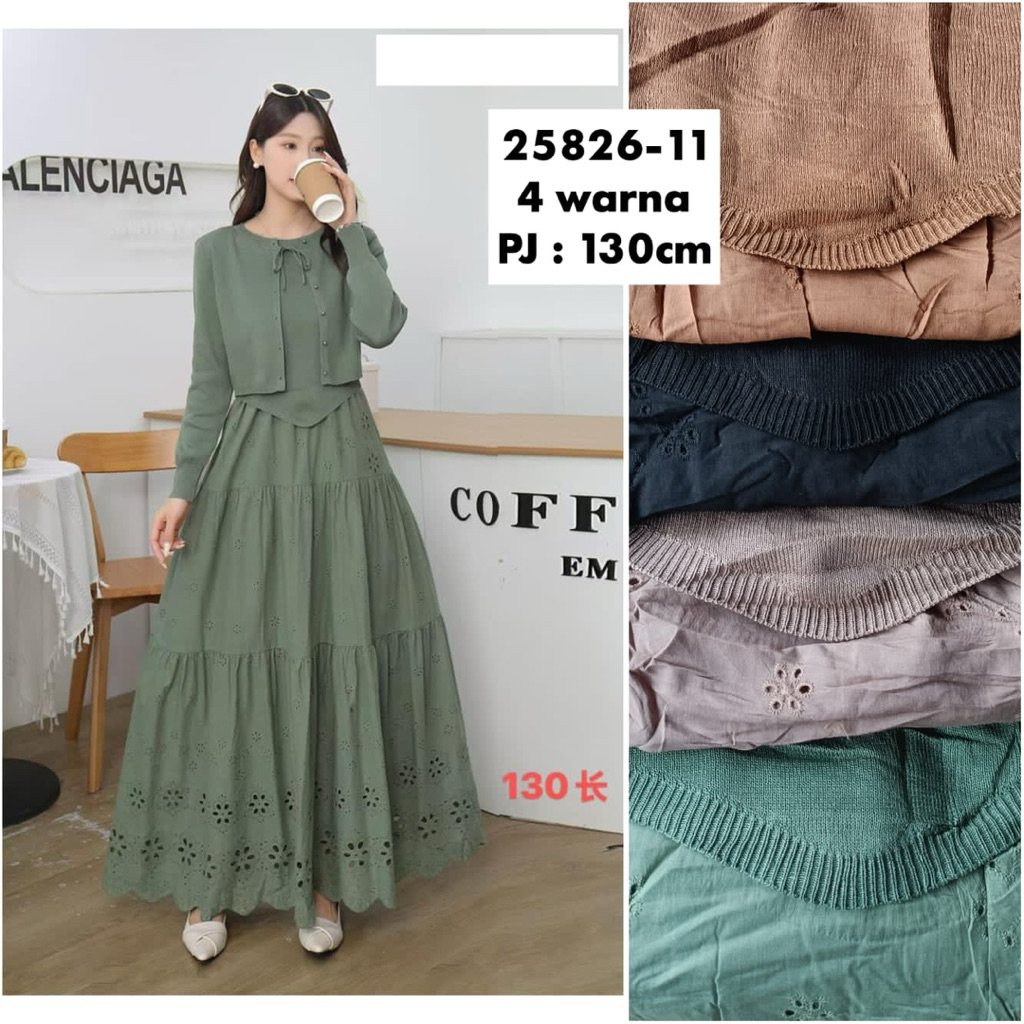 GAMIS DRESS ZARA RAJUT TERBARU #TERBEST SELLER