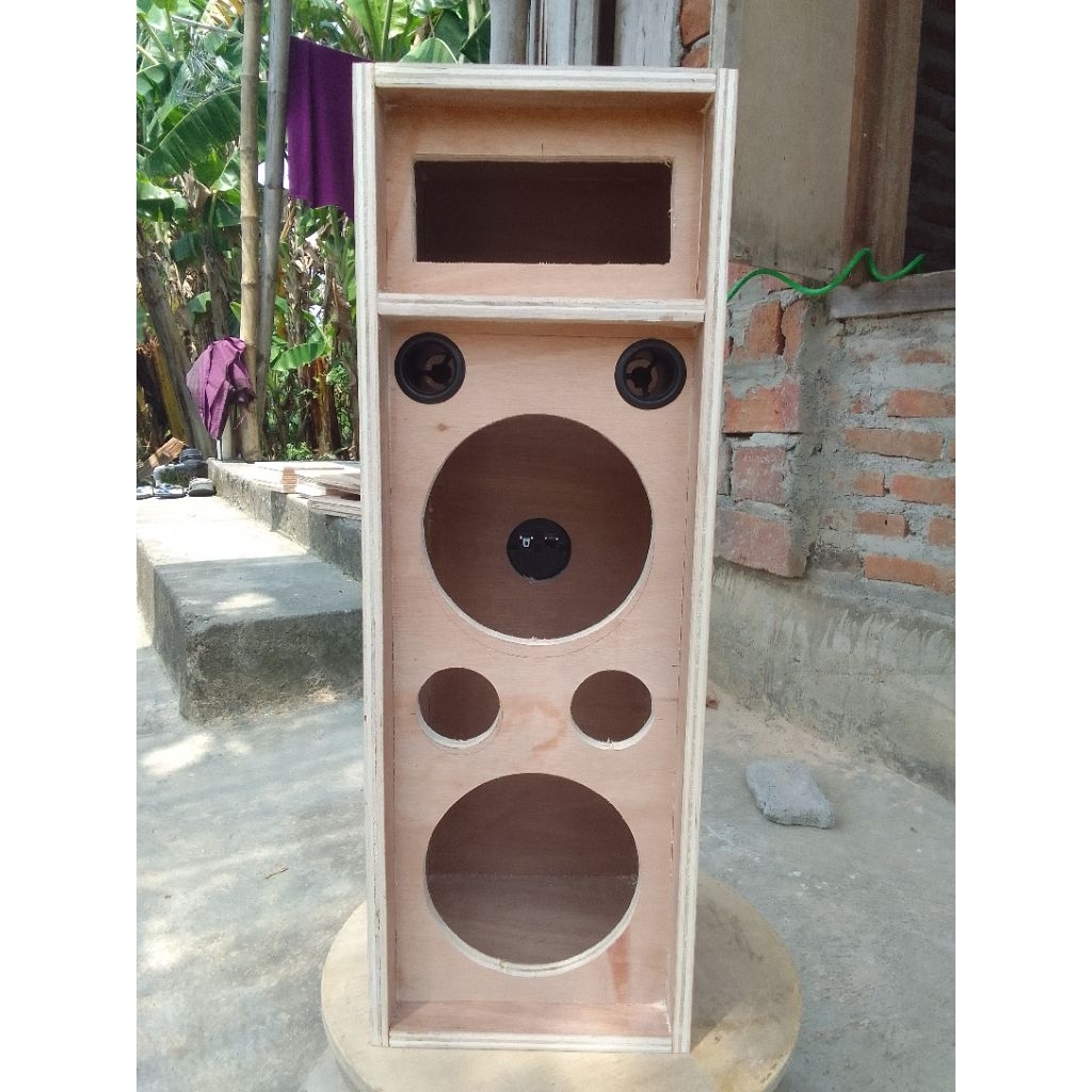 box speaker 6 inch double+ tweter
