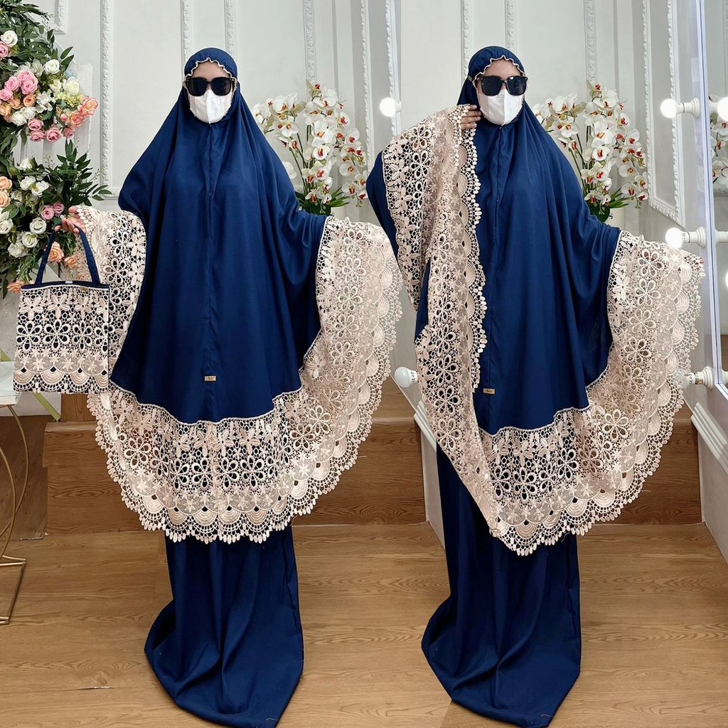 BISA COD TERBARU Mukena Dewasa Kode-205 All Size Bahan Mikro Katun Premium By Ory AjeZas Collection