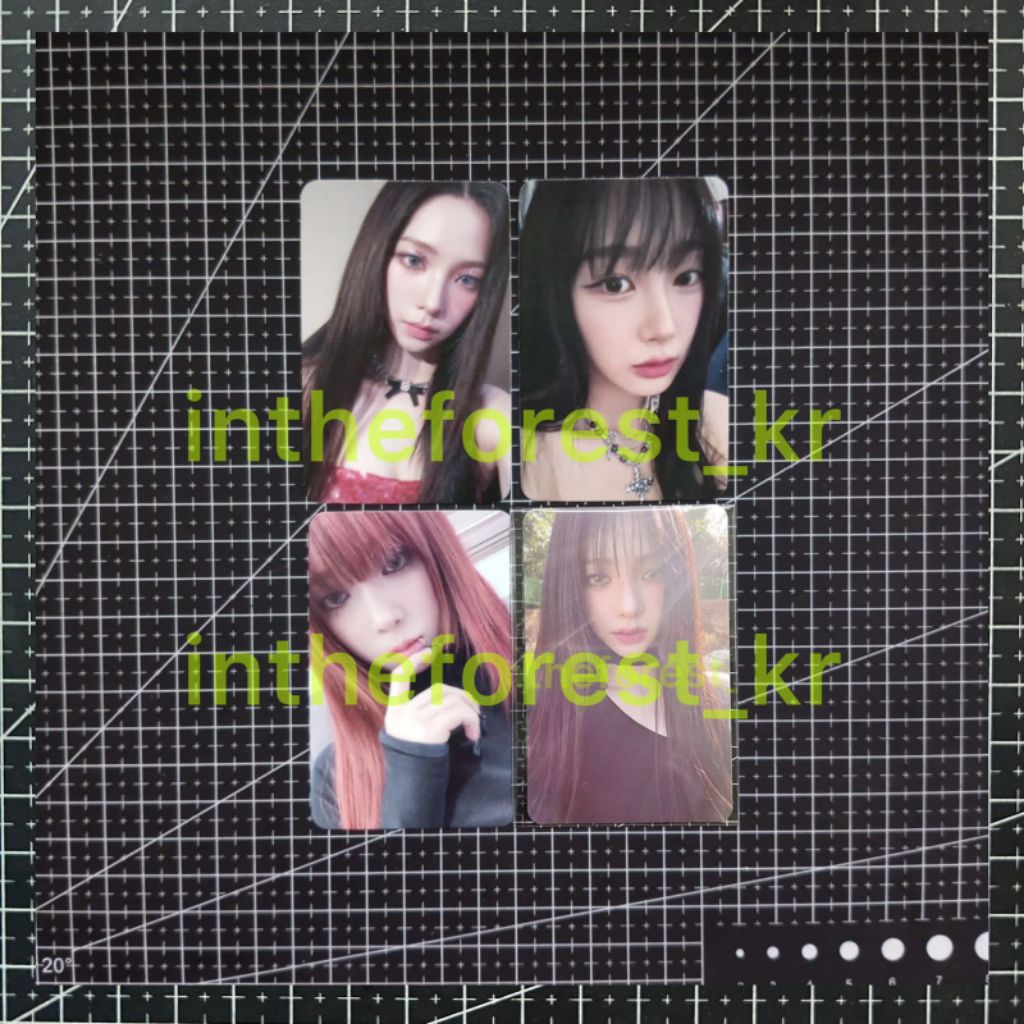 OFFICIAL PHOTOCARD AESPA DRAMA POB BENEFIT SOUNDWAVE/SM STORE