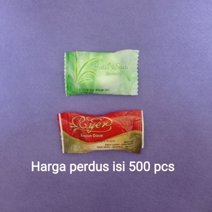 sabun hotel beauty soap / ryer savon per dus ( 500 pcs )