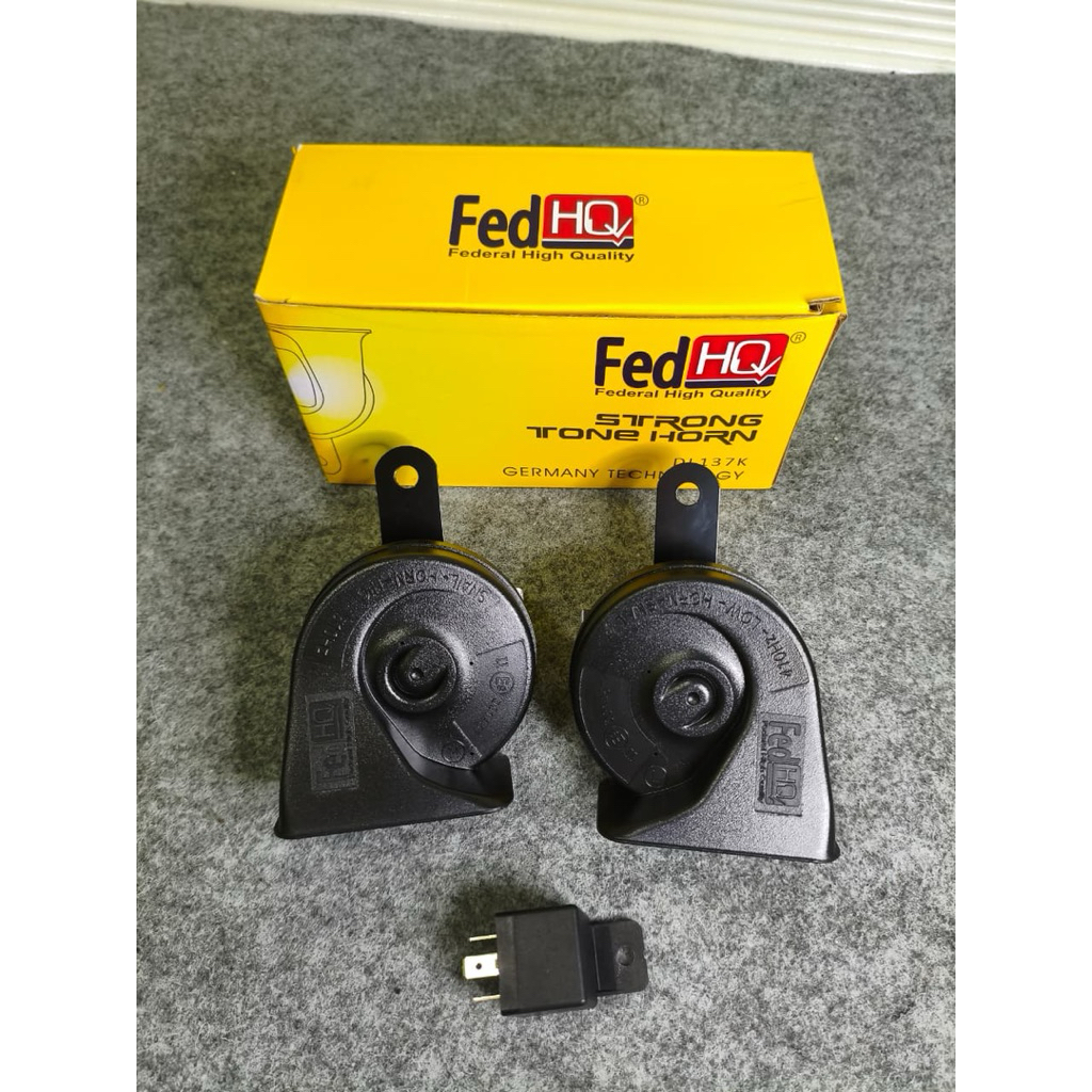KLAKSON KEONG Klakson Motor MOBIL FED HQ 12VOLT klakson sepeda motor - Klakson Keong