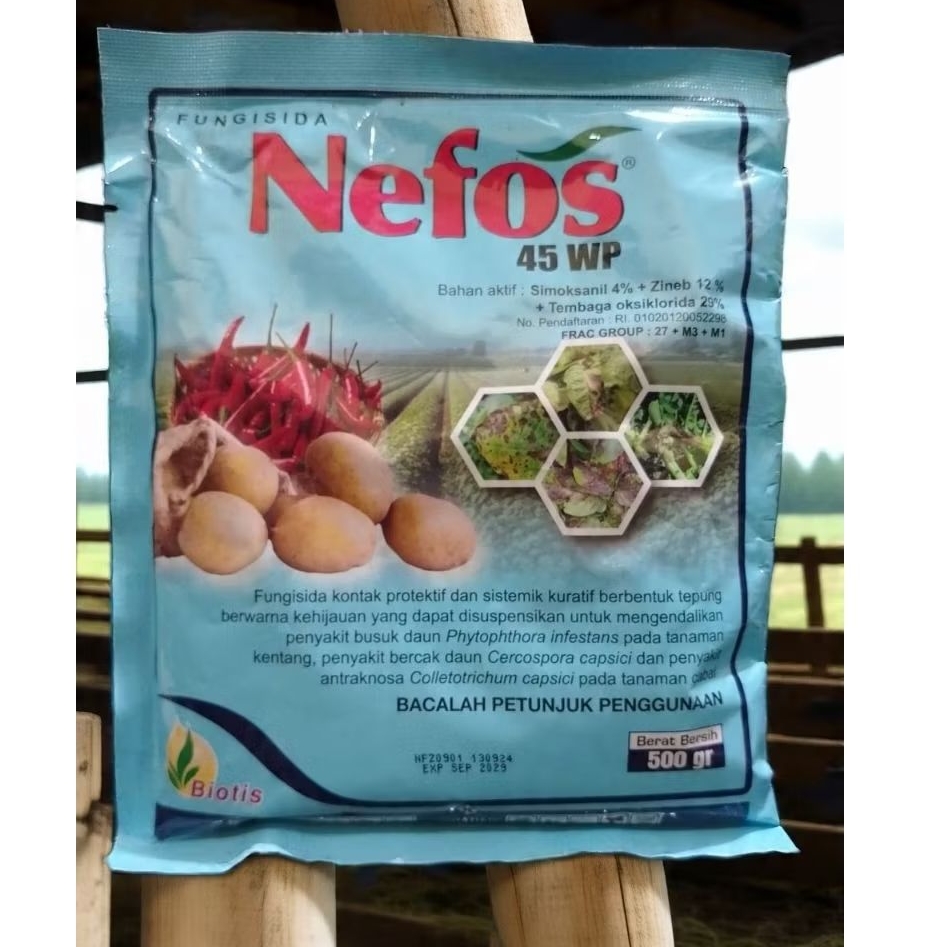 Fungisida NEFOS 45 WP ( 500 gr )