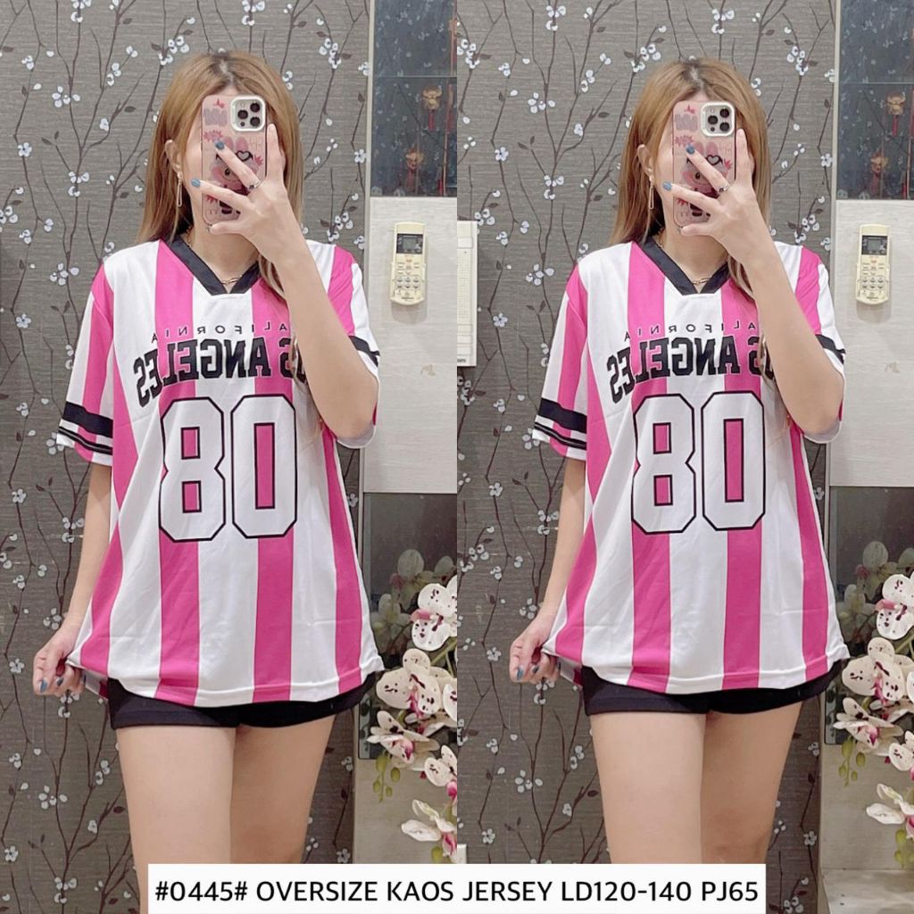 0445 Oversize jersey bola  95.000 Detail klik fotonya