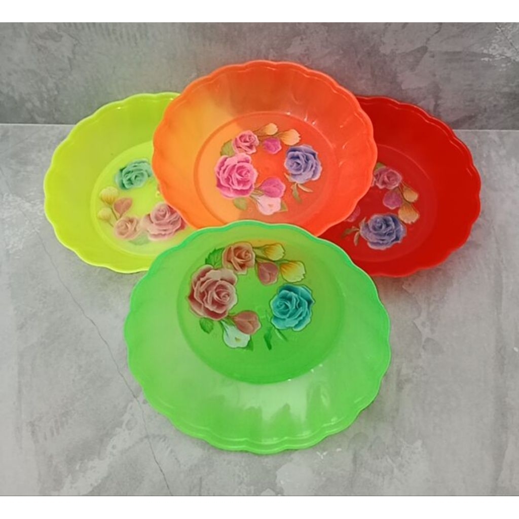 Piring Plastik Kecil / Pisin Plastik Serbaguna