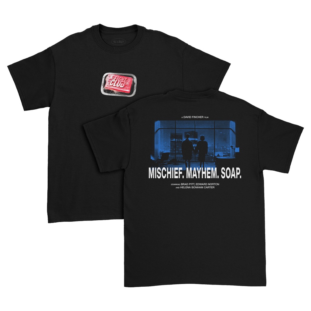 Kaos Film Fight Club Movie T-shirt by Muvisin