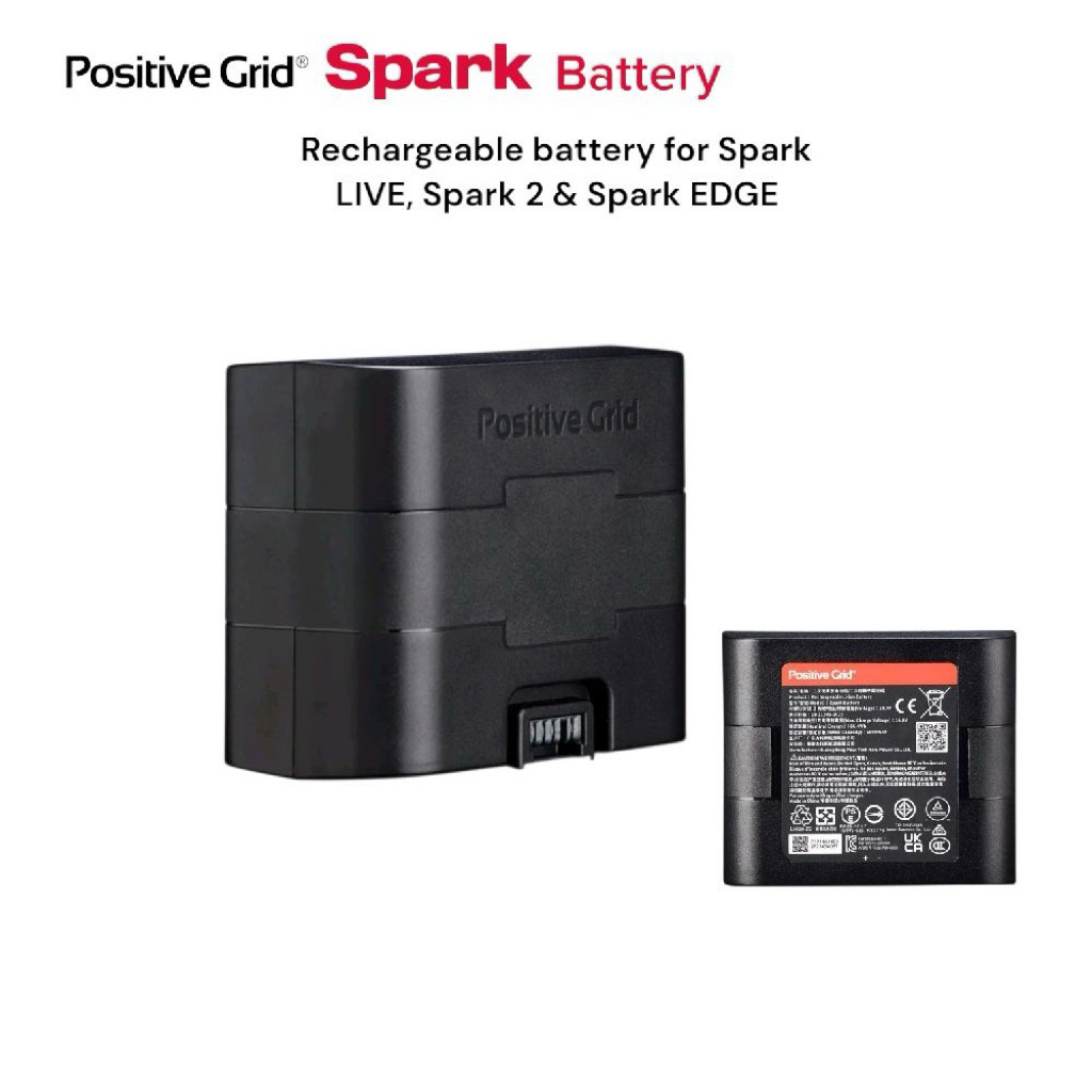 Positive Grid Spark Battery Rechargeable battery for Spark LIVE, Spark 2 & Spark EDGE