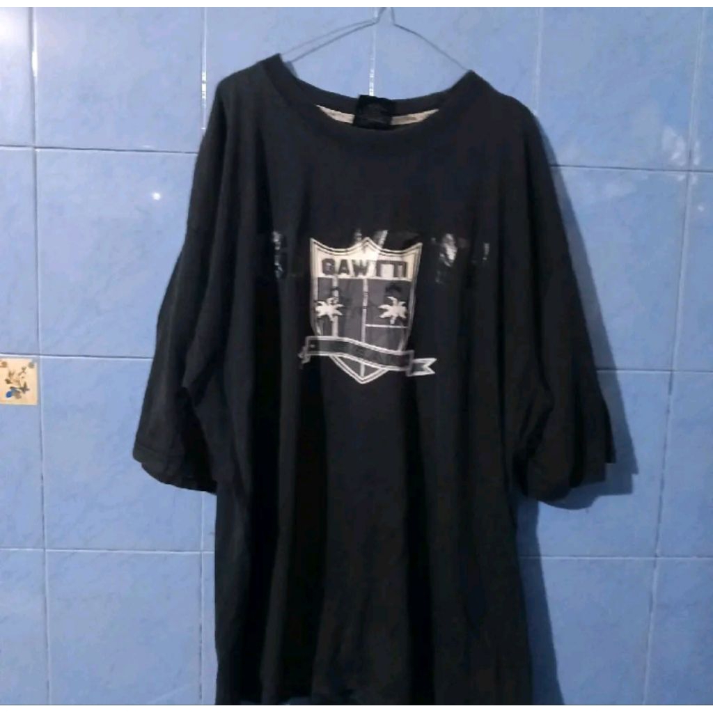 kaos gawtti made in usa hitam