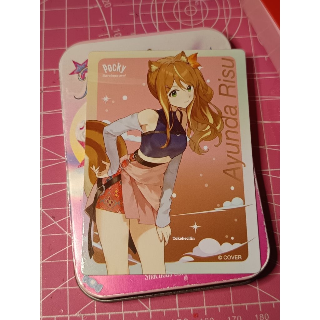 READY STOCK Ayunda Risu Official photocard hololive Risu Ayunda