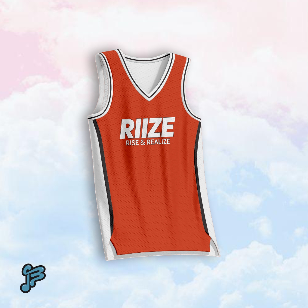 RIIZE Rise & Realize Jersey Basketball
