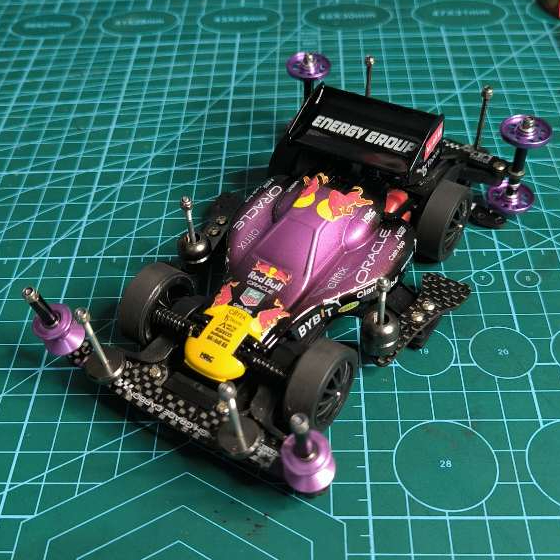 Astute - Super 2 Carbon Chassis - Ready To Race - Full Custom Airbrush