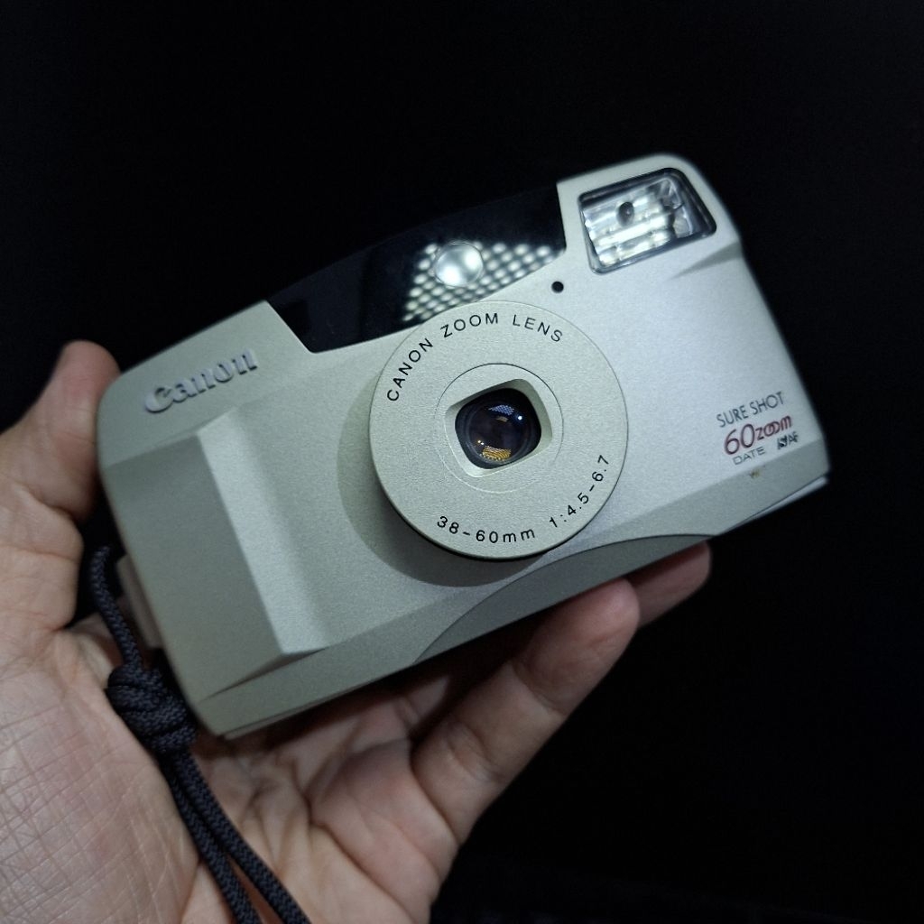 kamera analog film canon shureshot 60 zoom